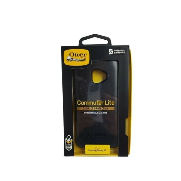 J2 OtterBox Commuter Lite Samsung  Black Phone Case - Picture 1 of 3